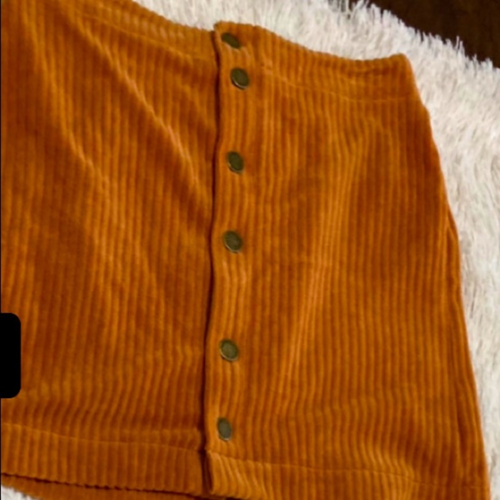 Mini Corduroy Skirt